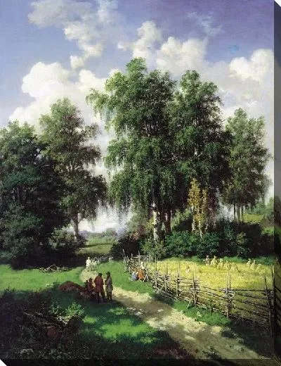 Картина Вид в окрестностях Гатчины (Type in the vicinity of Gatchina)