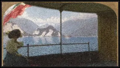 Лодка на озере Маджоре