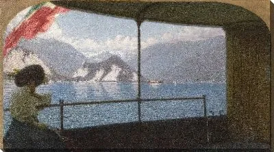 Лодка на озере Маджоре