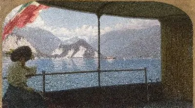 Лодка на озере Маджоре