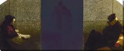 Картина Мечта и реальность (триптих)