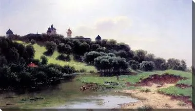 Картина Саввино-Сторожевский монастырь под Звенигородом (Savvino Storozhevsky Monastery near Zvenigorod)