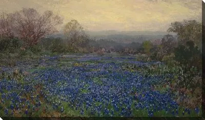 Без названия (Поле голубых сетей)