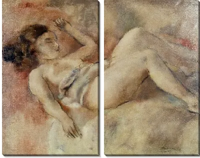 Картина Спящая Обнаженная