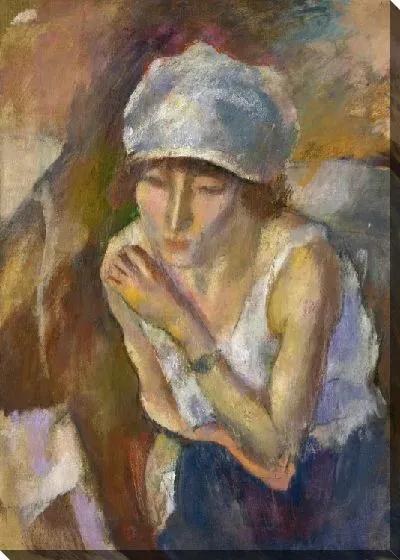 Картина Гермина в белом тюрбане