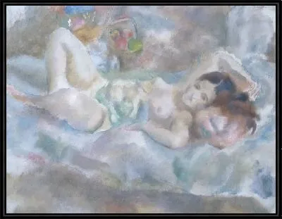 Картина Отдыхая Элиан [Элиан кушетка? E]