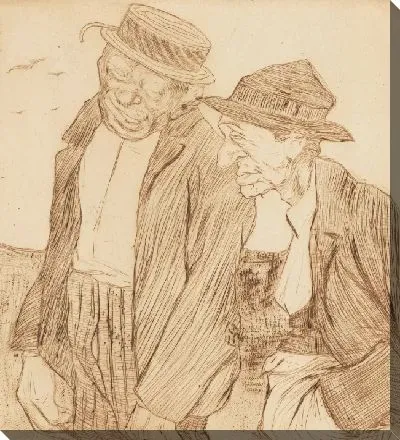 Картина Двое мужчин