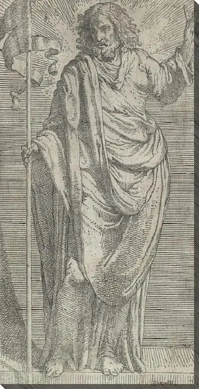 Картина Христос со знаменем