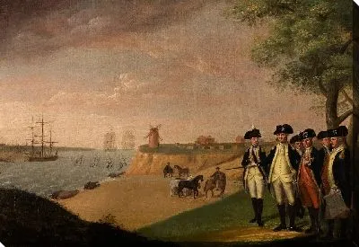 Вашингтон и его генералы в Йорктауне