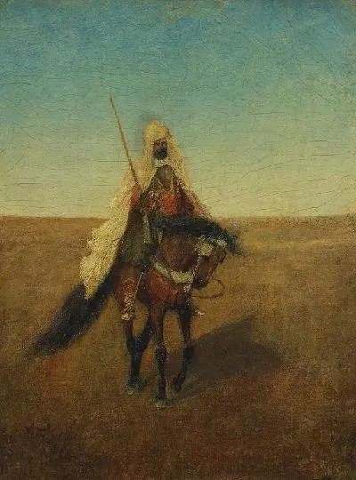 Картина Одинокий разведчик