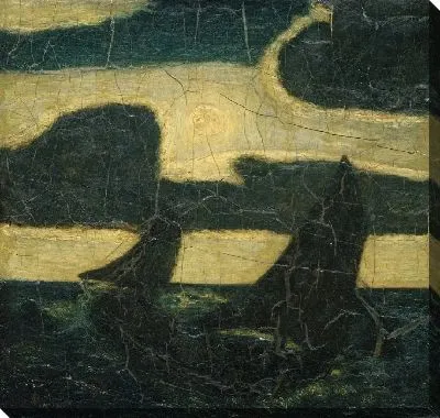 Картина Лунный морской пехотинец