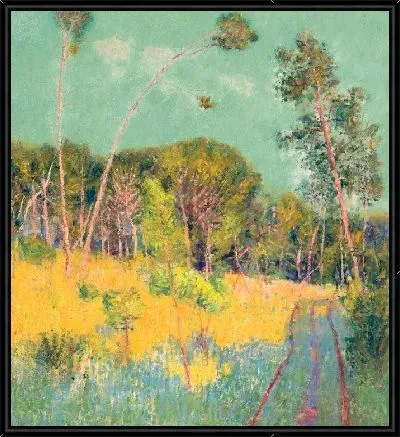 Картина Поляна в лесу