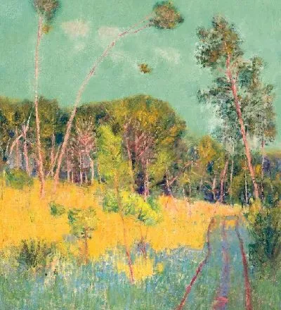 Картина Поляна в лесу