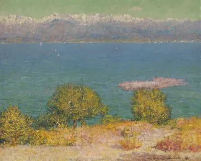 Пейзаж, Антиб (Залив Ниццы)