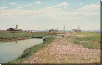 Река и гавань в Фредериксвёрке