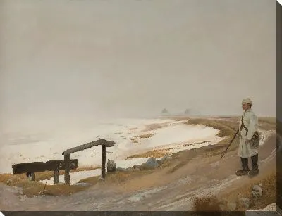 Туманный зимний день. Karrebaeksminde