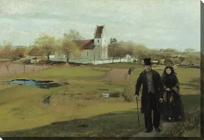 Картина Церковь Могенструп