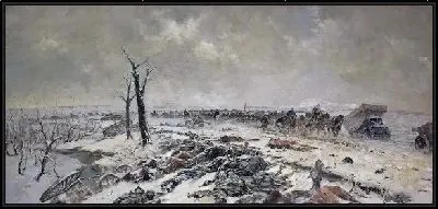 Картина В районе Корсунь-Шевченковской операции (In the Korsun-Shevchenko Operation)