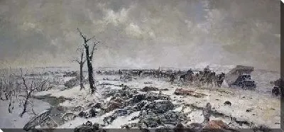 Картина В районе Корсунь-Шевченковской операции (In the Korsun-Shevchenko Operation)