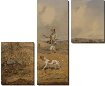 Картина Куропатка стрельба