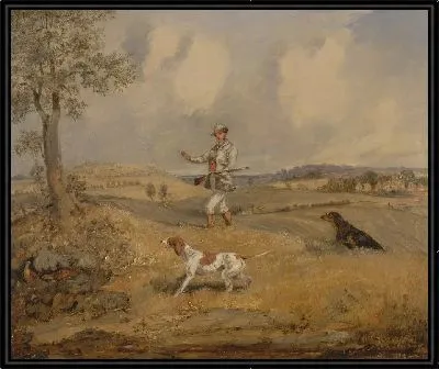 Картина Куропатка стрельба