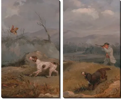 Картина Стрельба рябчиков