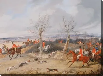 Картина Охотничья Сцена