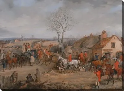 Картина Охотничья Сцена: Встреча