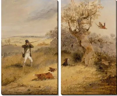 Картина Стрельба из фазана