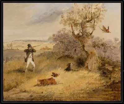 Картина Стрельба из фазана