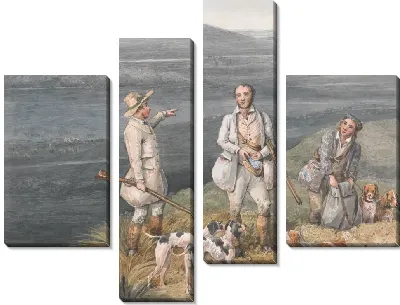 Картина Стрельба тетеревиных: правильная сортировка