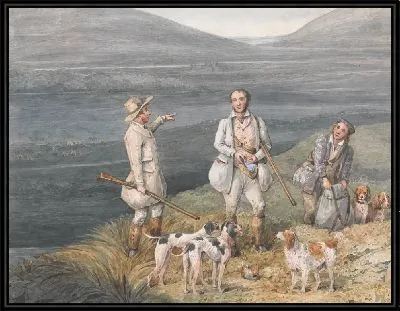 Картина Стрельба тетеревиных: правильная сортировка