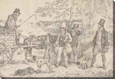 Картина «Спортивные анекдоты:« Рисунок для мягкого травления «Спортивного мясника»