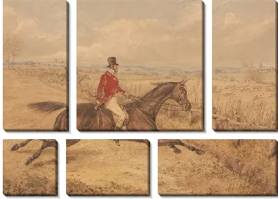 Картина Зарядка Быка Забора