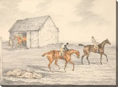 Картина Святой Леже, Донкастер: подготовка к старту