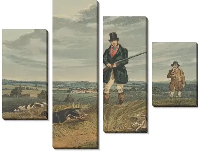 Картина Куропатка стрельба