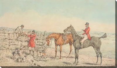 Картина Смерть: лиса поднять на забор