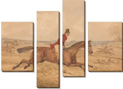 Картина Идя по быстрому ходу