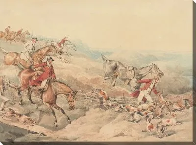 Картина Охота на лис: смерть