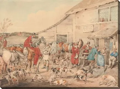 Картина Охота на лис: освежение