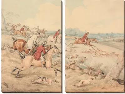 Картина Охота на лис: 