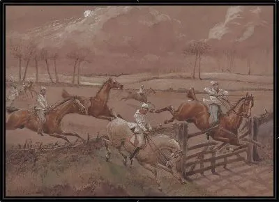 Картина Ночные всадники из Nacton: последнее поле возле Nacton Heath