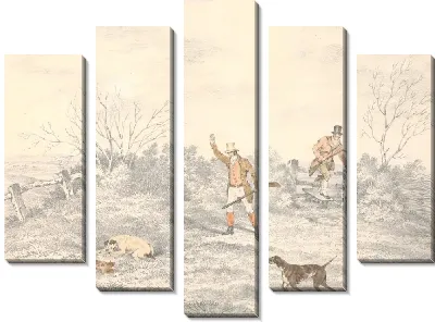 Картина Куропатка стрельба