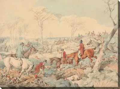 Картина Охота на лис