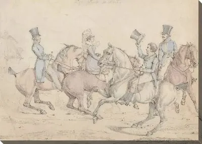 Картина Утренняя поездка