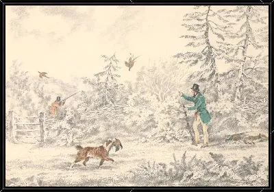 Картина Стрельба из фазана