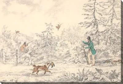 Картина Стрельба из фазана