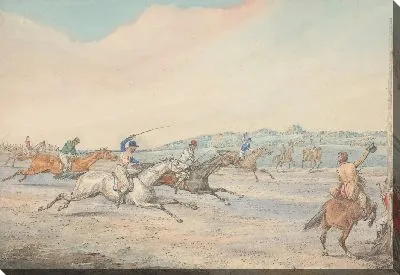 Картина Бег с препятствиями: финиш