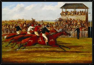 Картина Западная Австралия выиграла Дерби в 1853 году