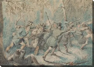 Картина Браконьеры удивлены